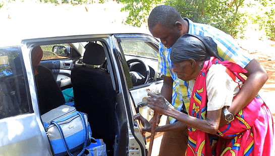 Community support visit